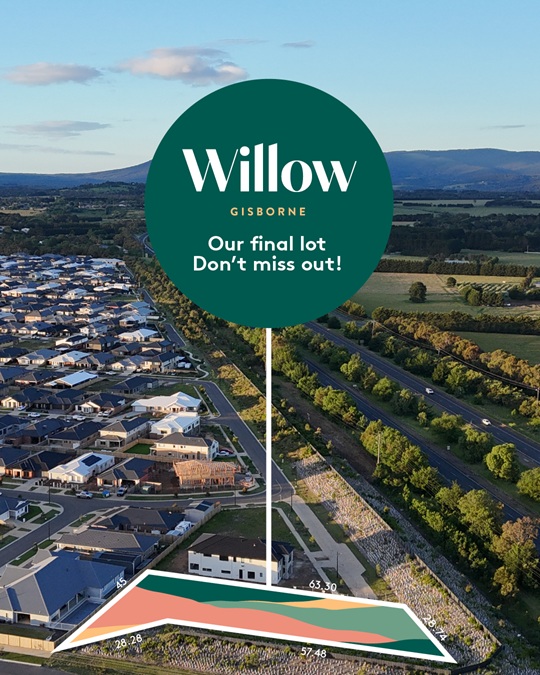 Willow Estate - Gisborne Aerial