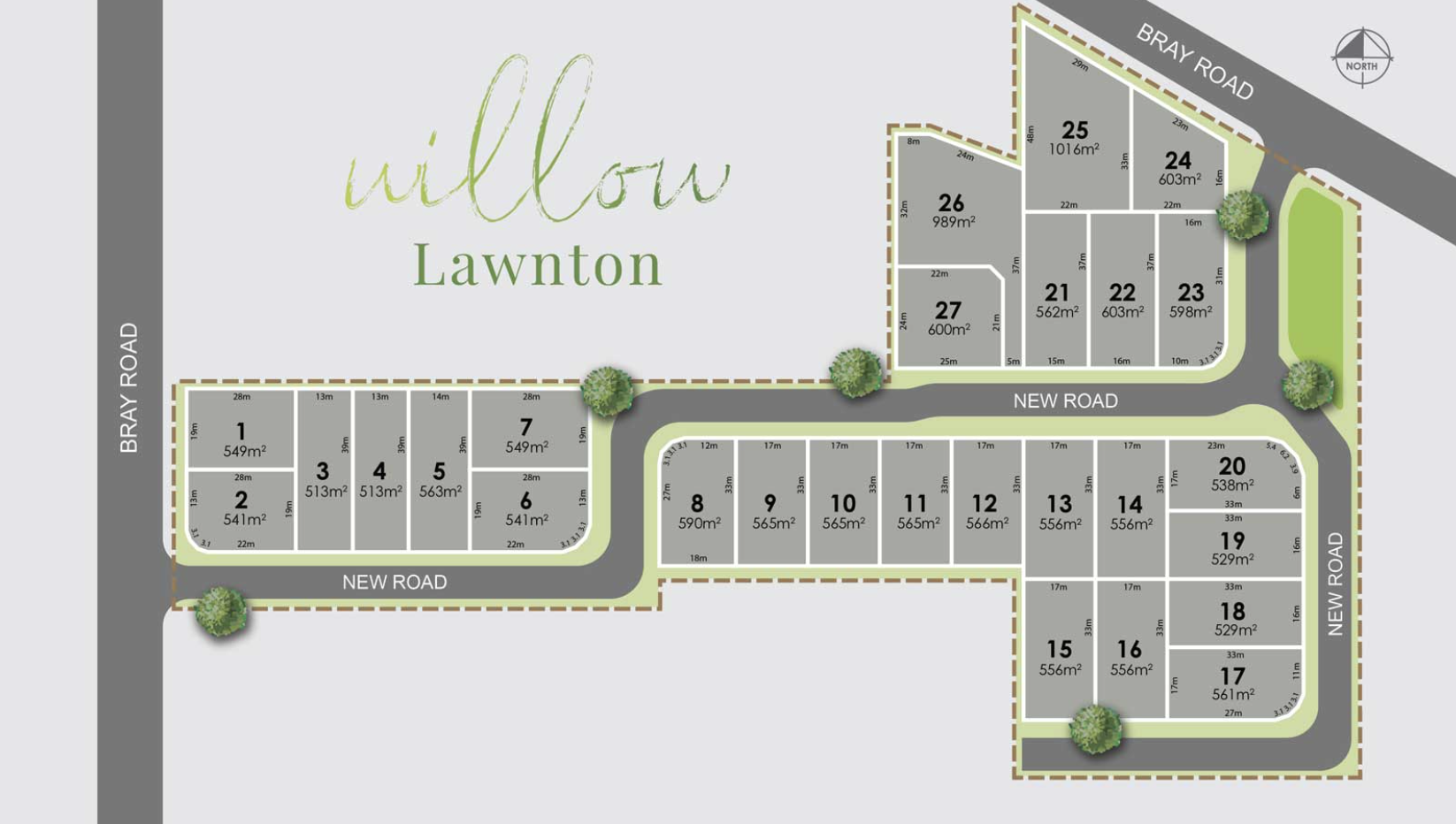 Willow Estate - Lawnto Masterplan