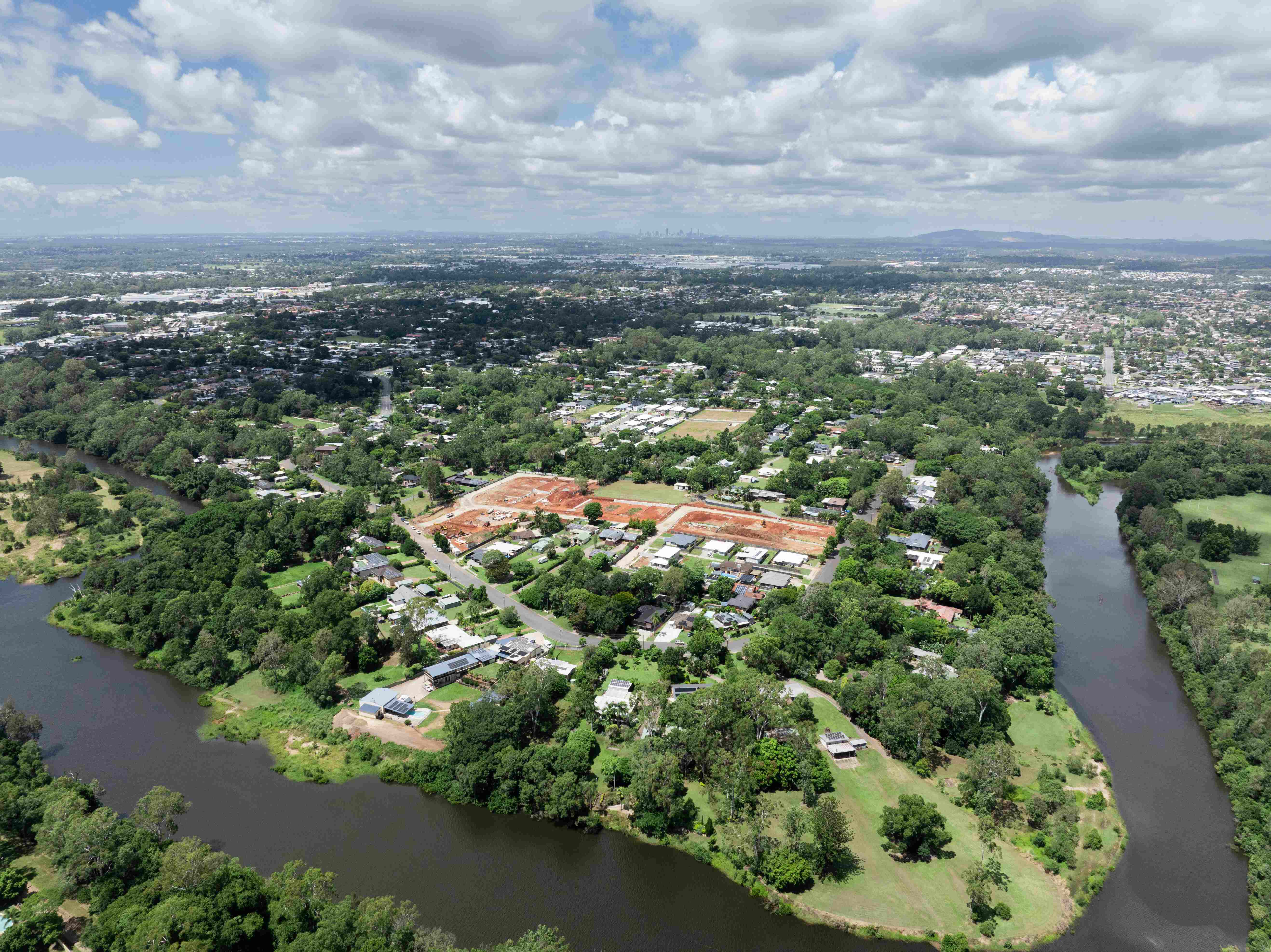 Willow Estate - Lawnton Aerial
