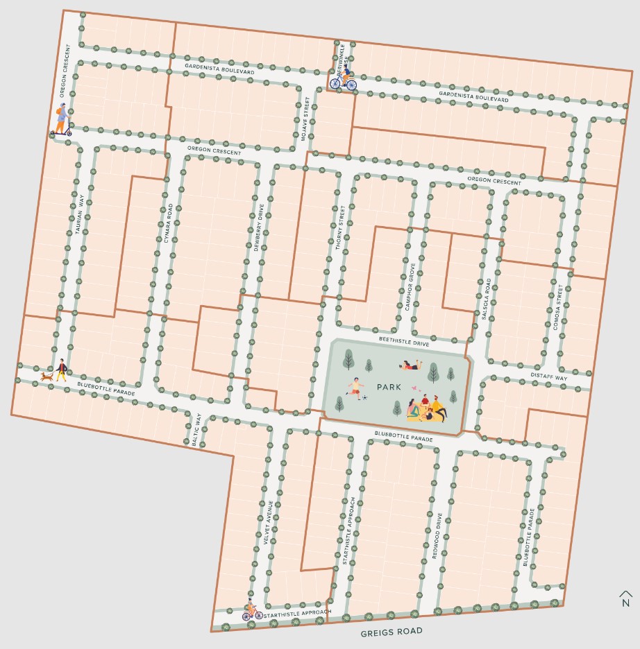 Willow Springs Estate - Rockbank Masterplan