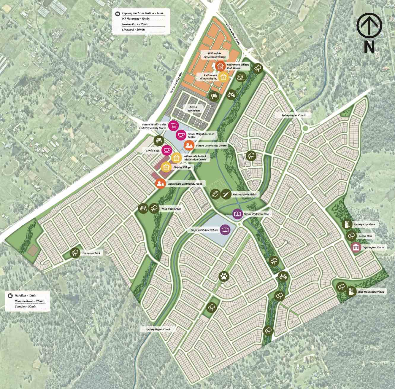 Willowdale Estate - Denham Court Masterplan