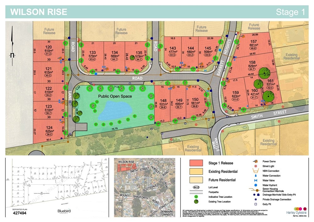 Wilson Rise Estate - Denmark Masterplan