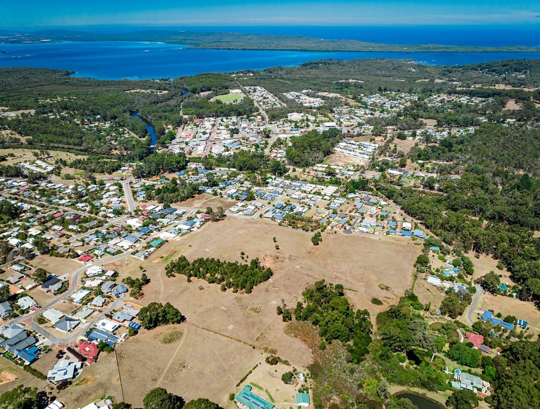 Wilson Rise Estate - Denmark Aerial