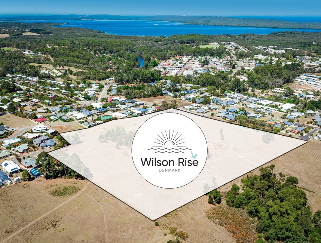 Wilson Rise Estate - Denmark Aerial