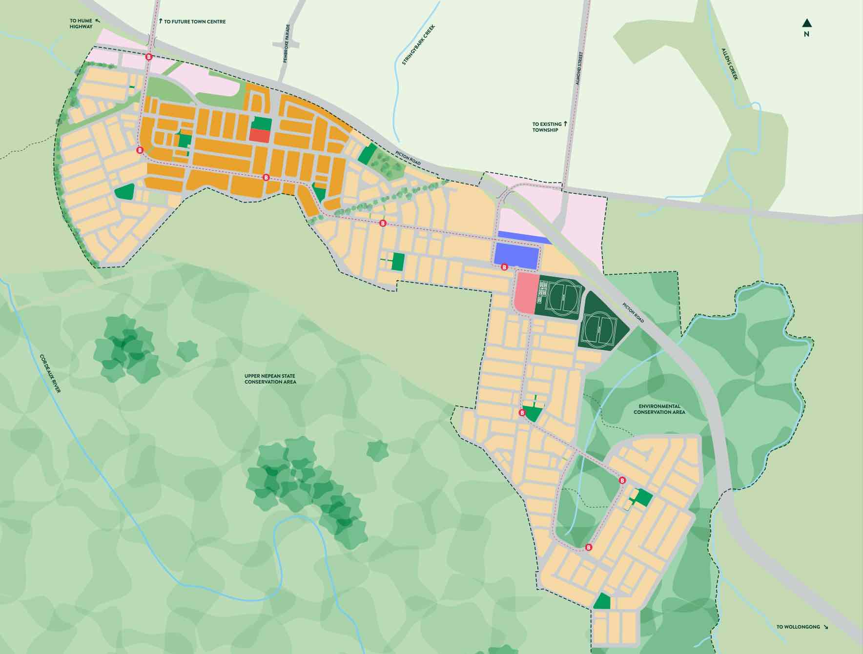 Wilton Greens Estate - Wilto Masterplan