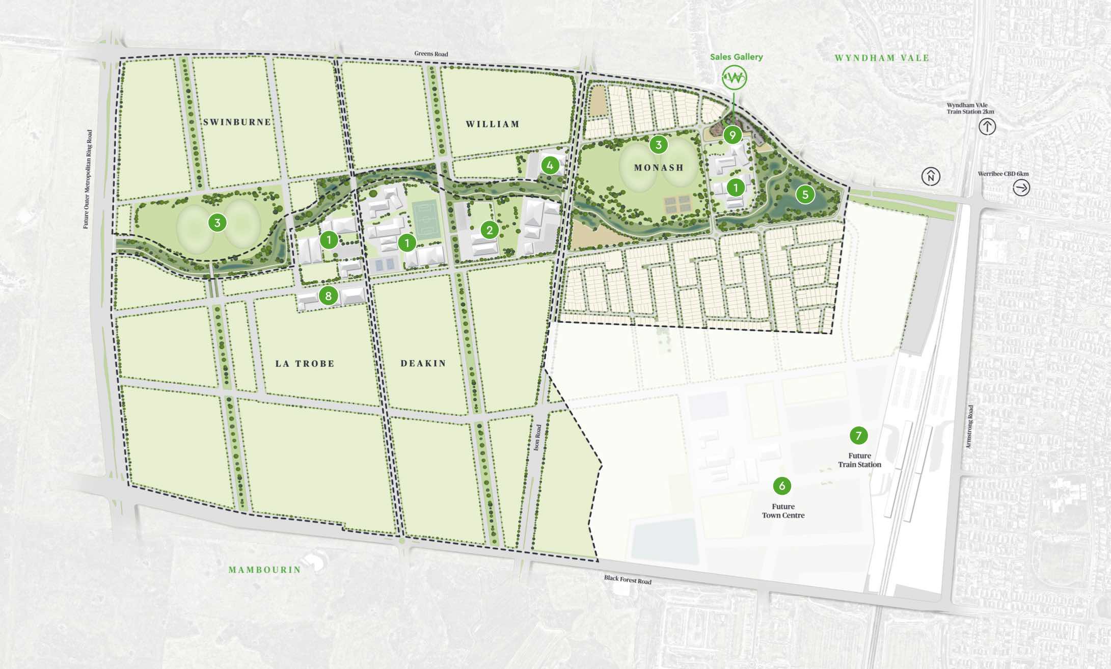 Windermere Estate - Mambourin Masterplan