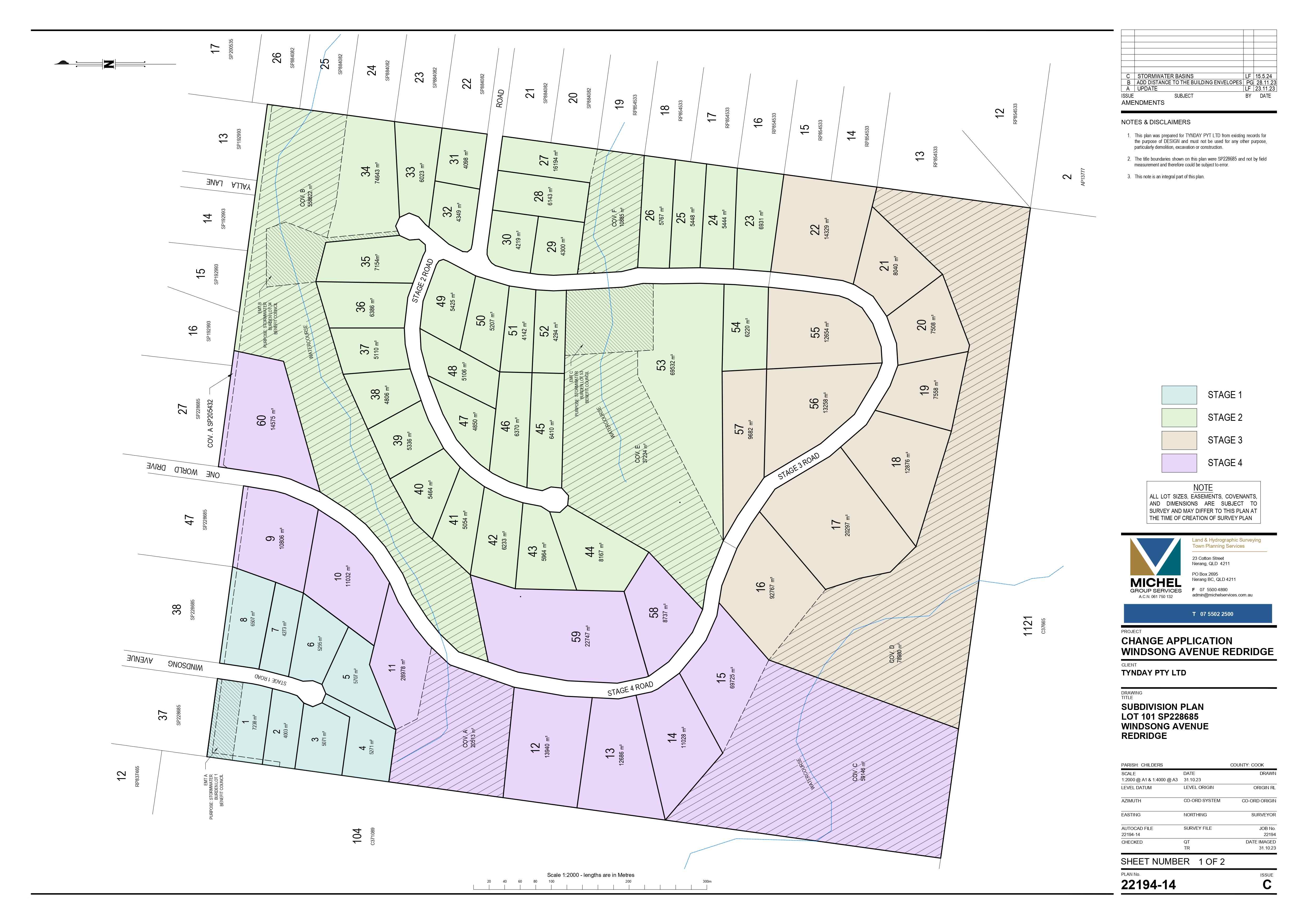Windsong Avenue - Redridge  Masterplan