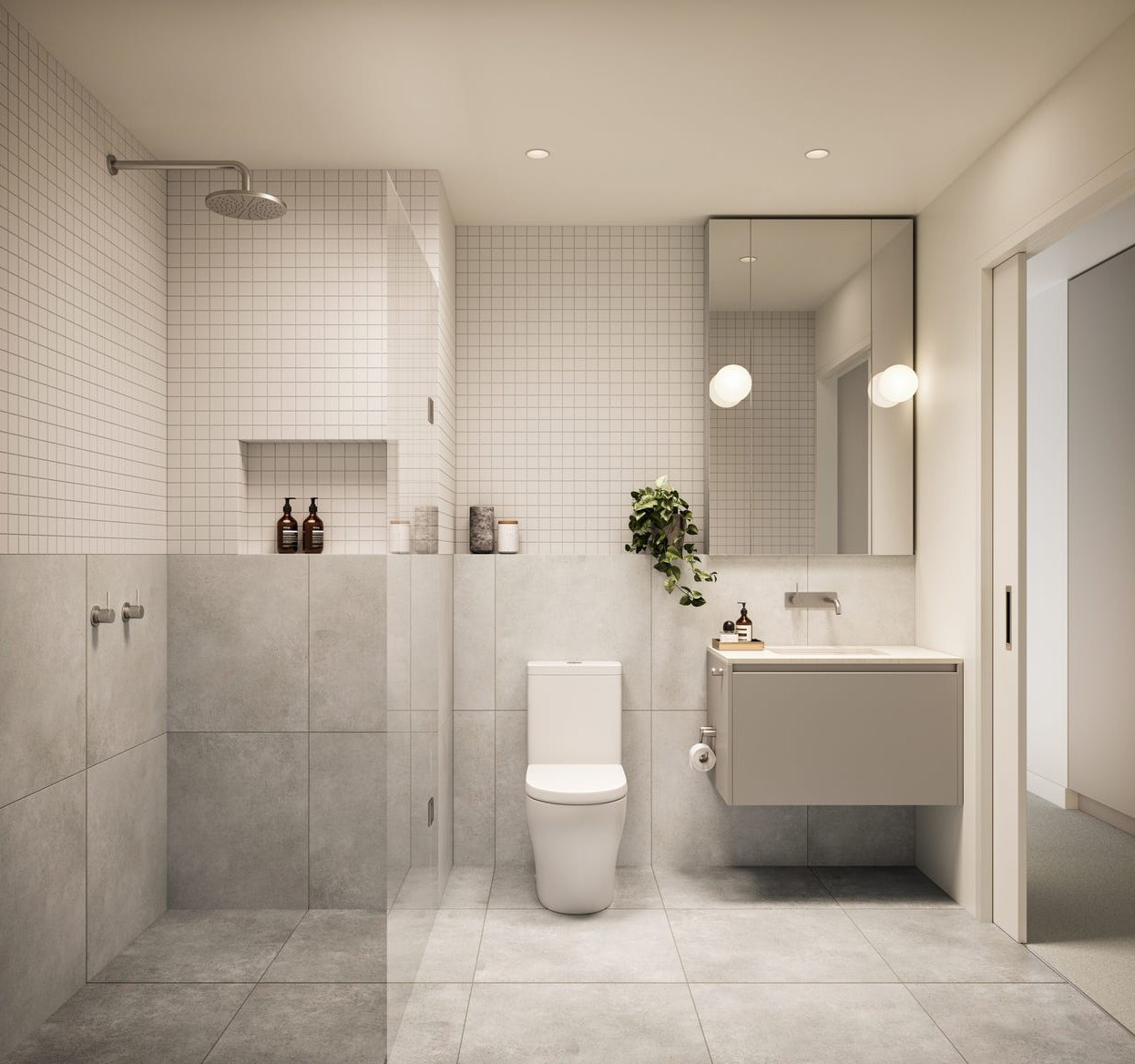 Wini & Fred Townhomes - Essendon Bathroom