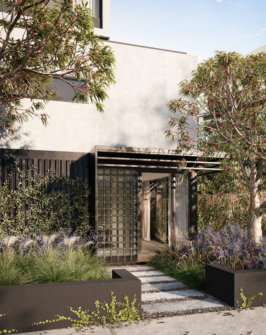 Wini & Fred Townhomes - Essendon External
