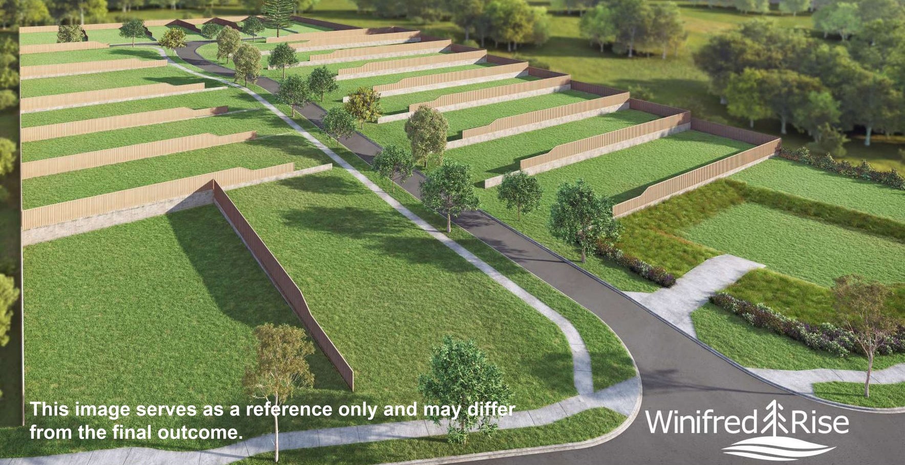 Winifred Rise Estate - Kuraby Render
