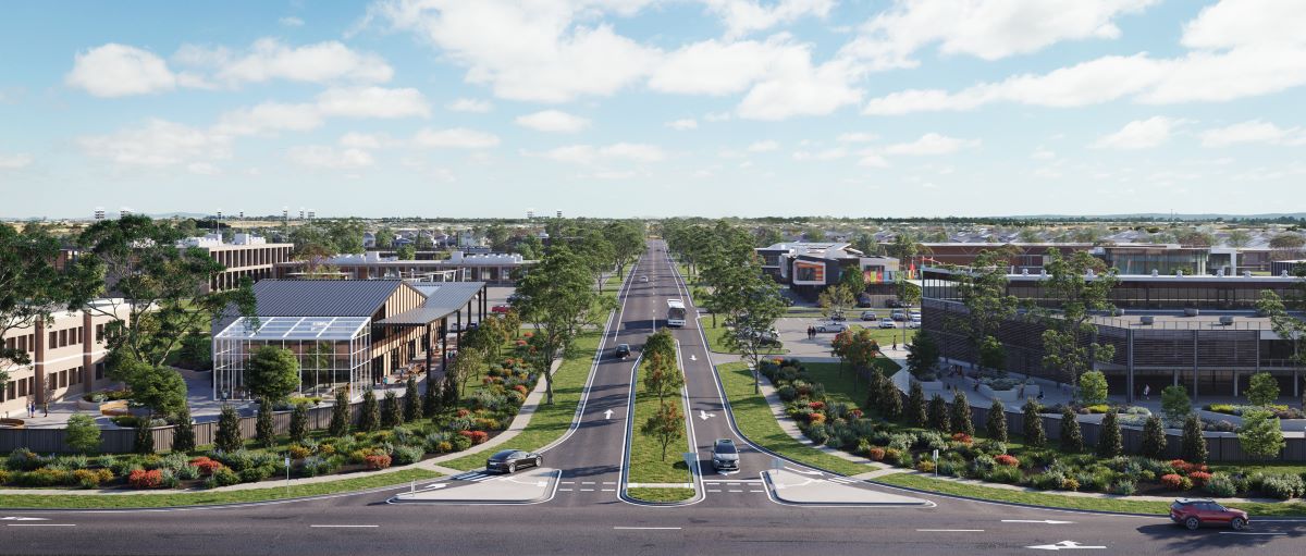 Winterfield Estate - Winter Valley Render