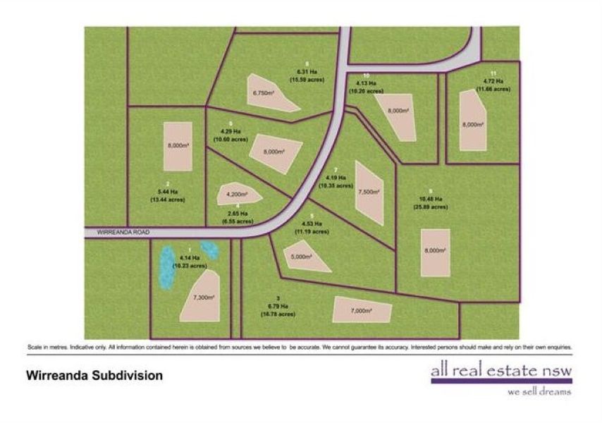 Wirreanda Estate - Wamboi Release Map