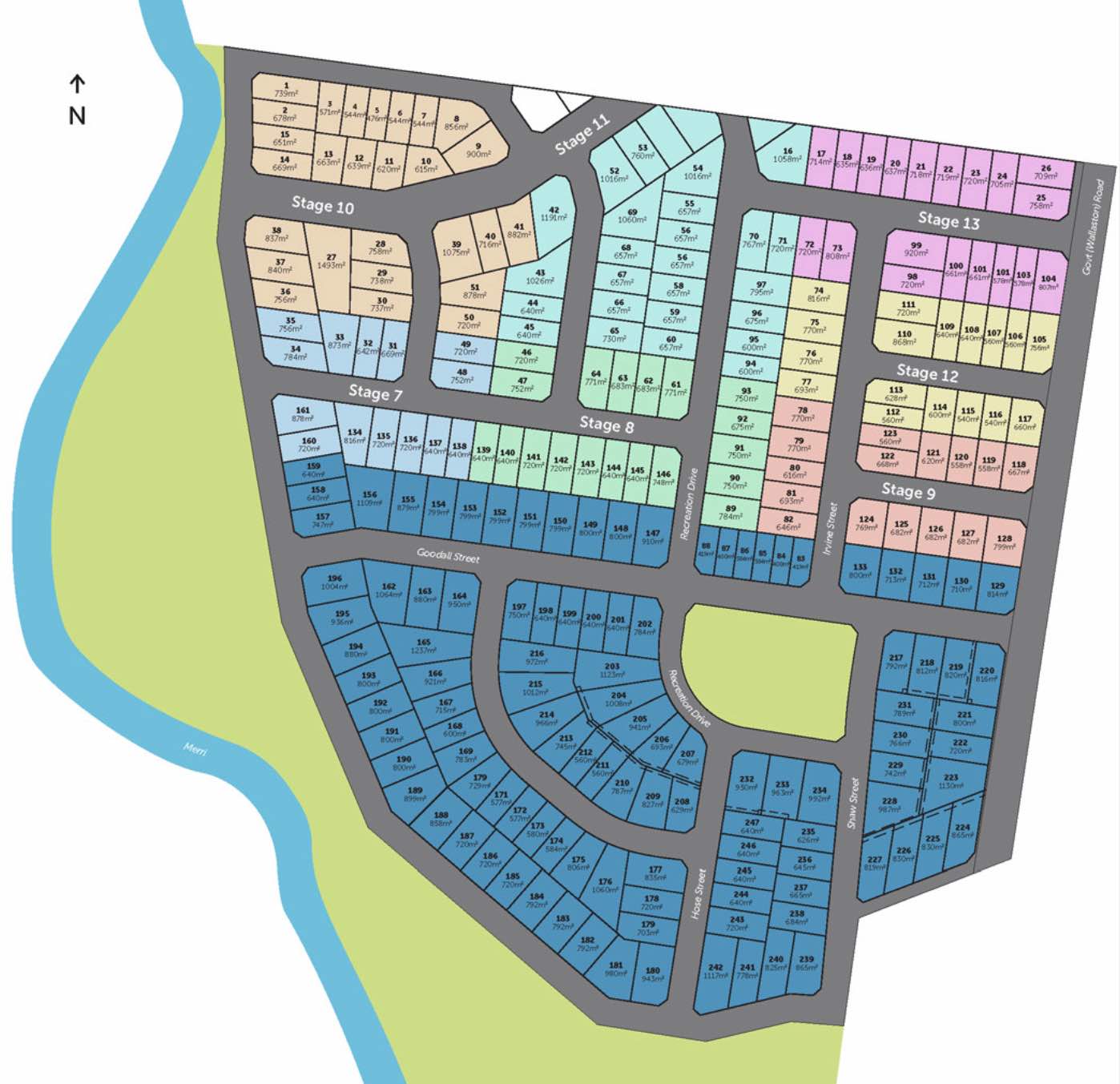 Wollaston Way Estate - Warrnamboo Masterplan