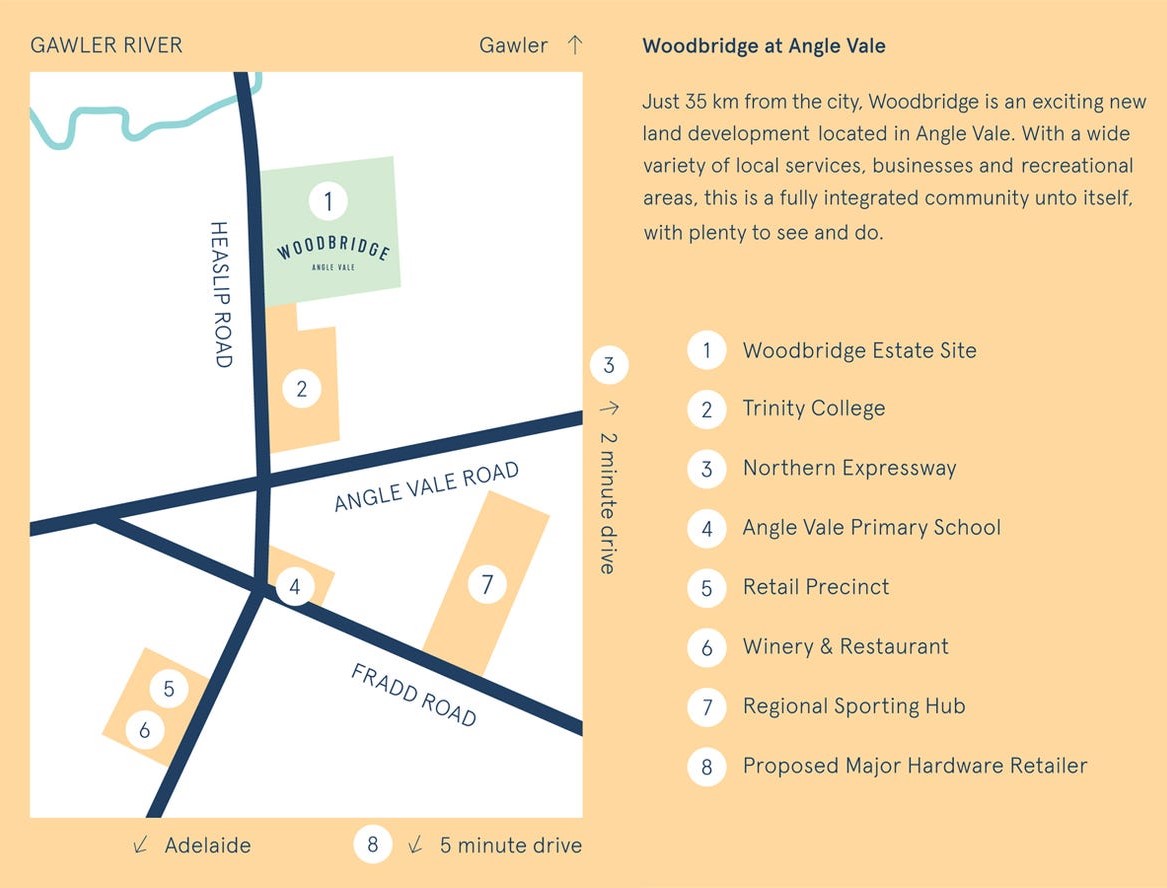 Woodbridge Estate - Angle Vale Location