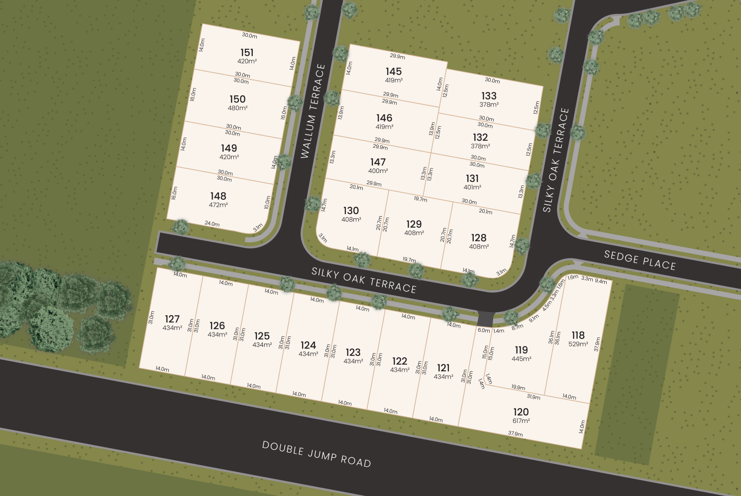 Woodbury Estate - Victoria Point Release Map
