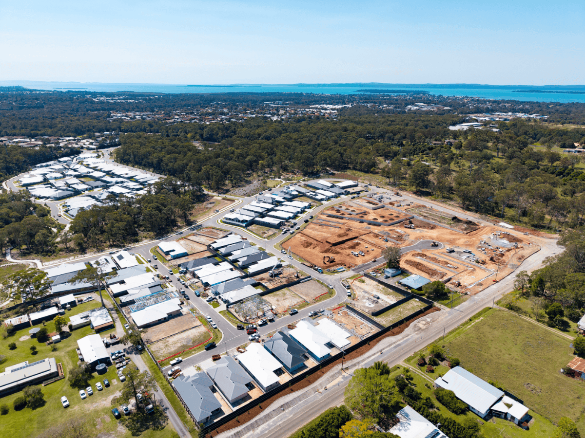 Woodbury Estate - Victoria Point Aerial