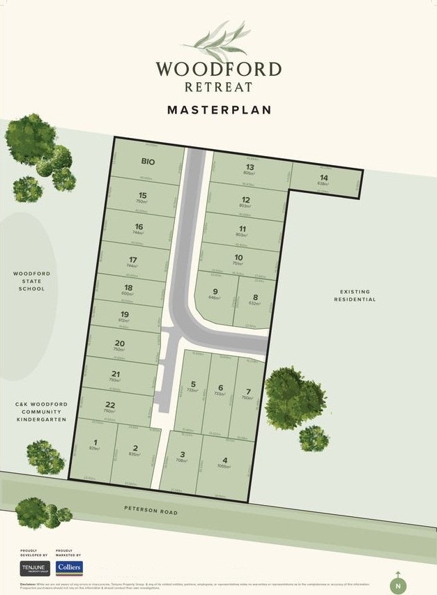 Woodford Retreat - Woodford Masterplan