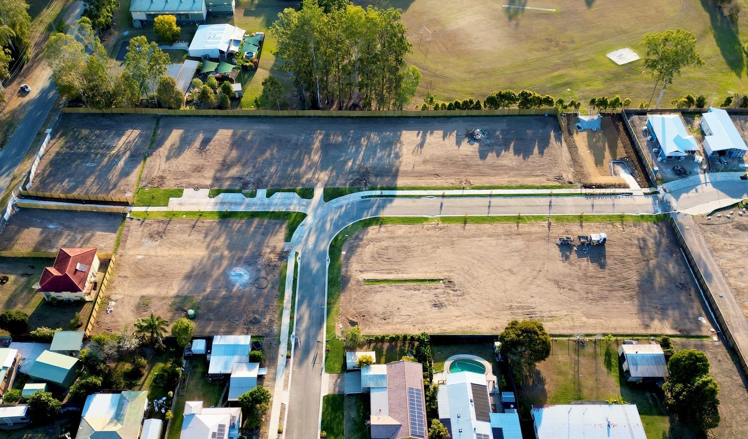 Woodford Retreat Estate - Woodford Aerial