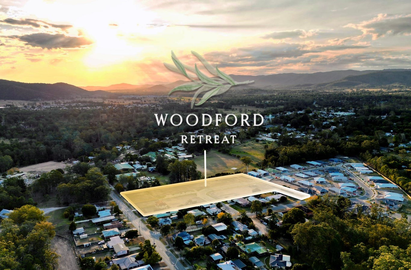 Woodford Retreat Estate - Woodford Aerial