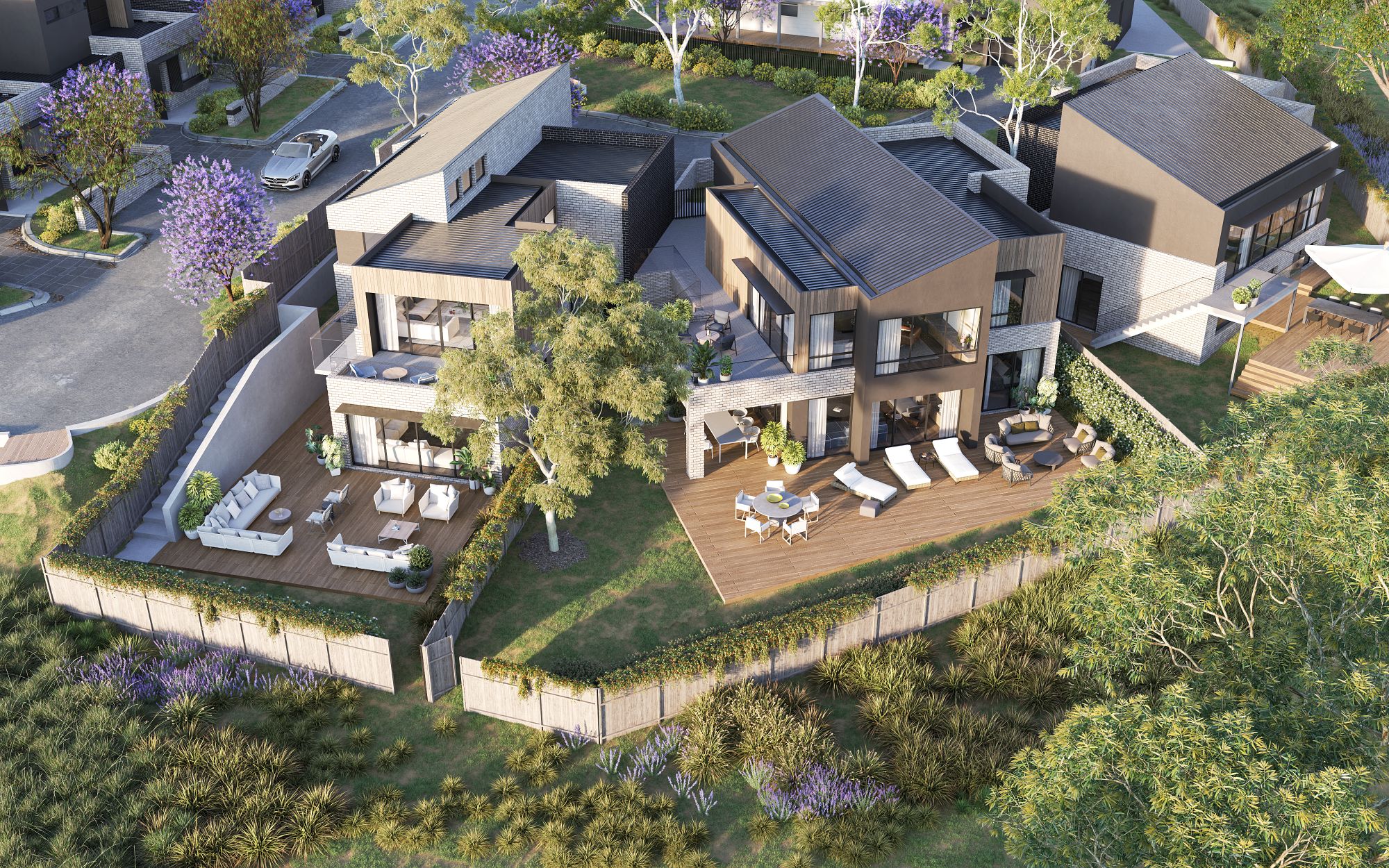 Woodlands 1888 Estate - Briar Hill Render