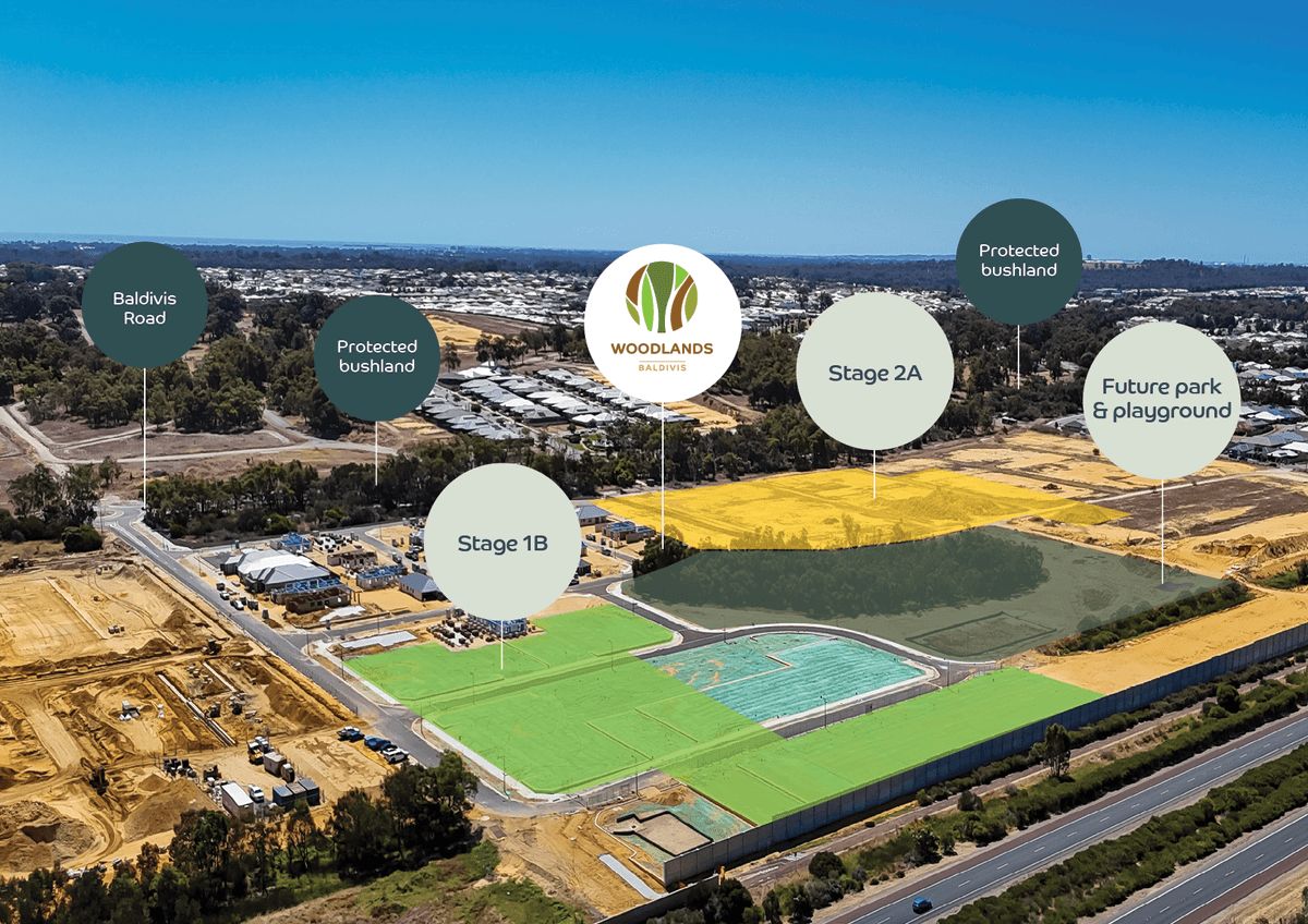 Woodlands Estate - Baldivis Aerial