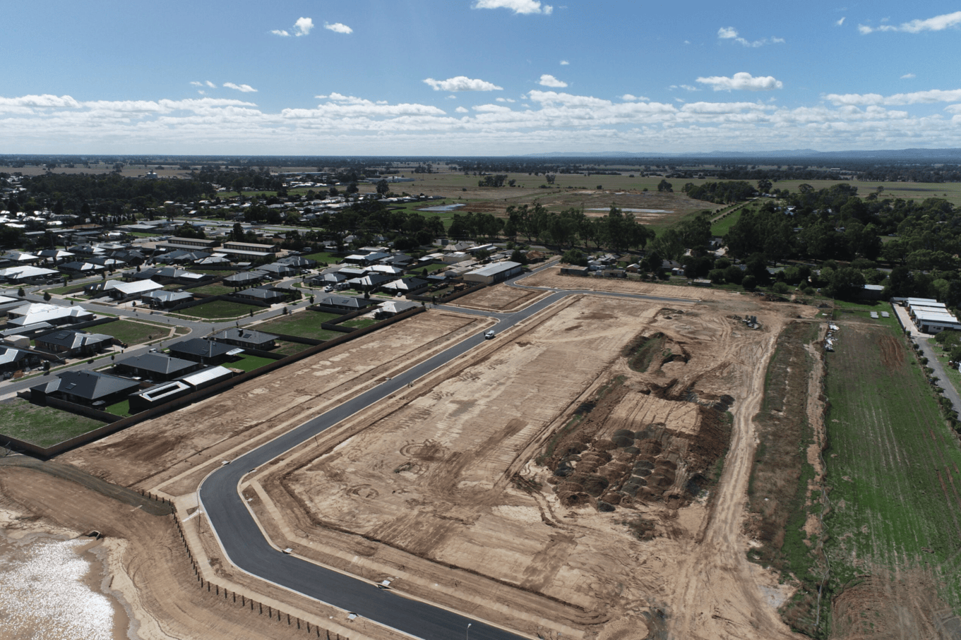 Woodlands Estate - Nagamb Aerial