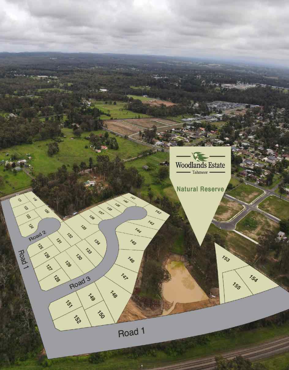 Woodlands Estate - Tahmoor Aerial 2