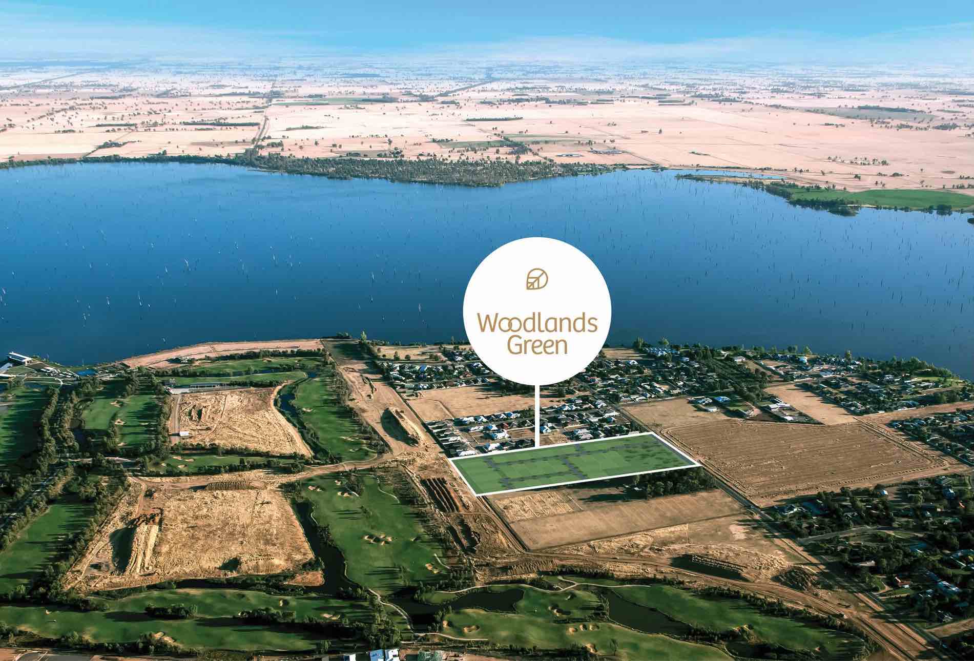 Woodlands Green Estate - Yarrawonga Aerial