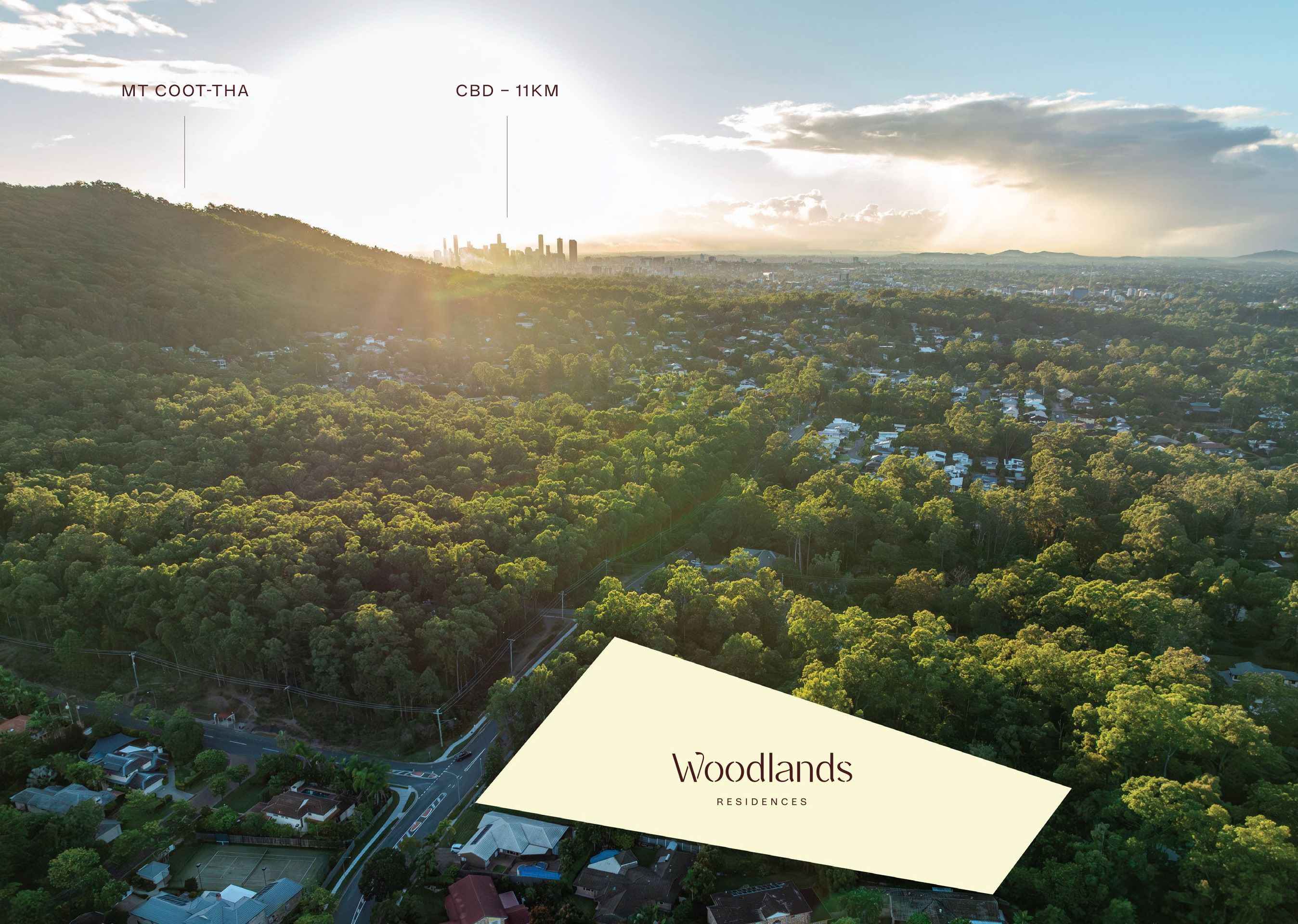 Woodlands Residences - Chapel Hill Aerial
