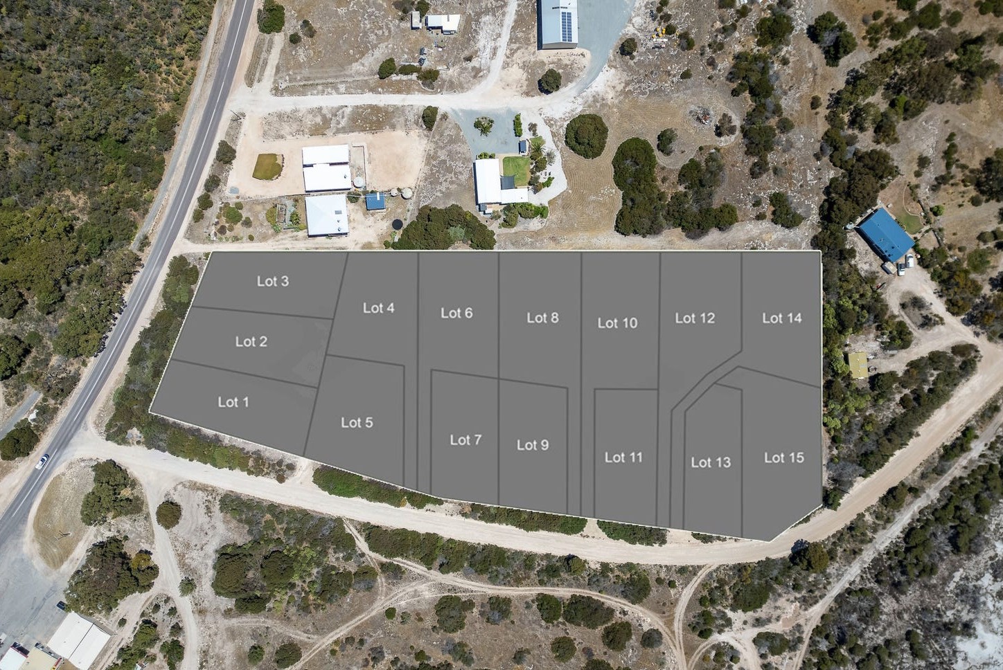Wookata Drive Estate - Elliston Aerial