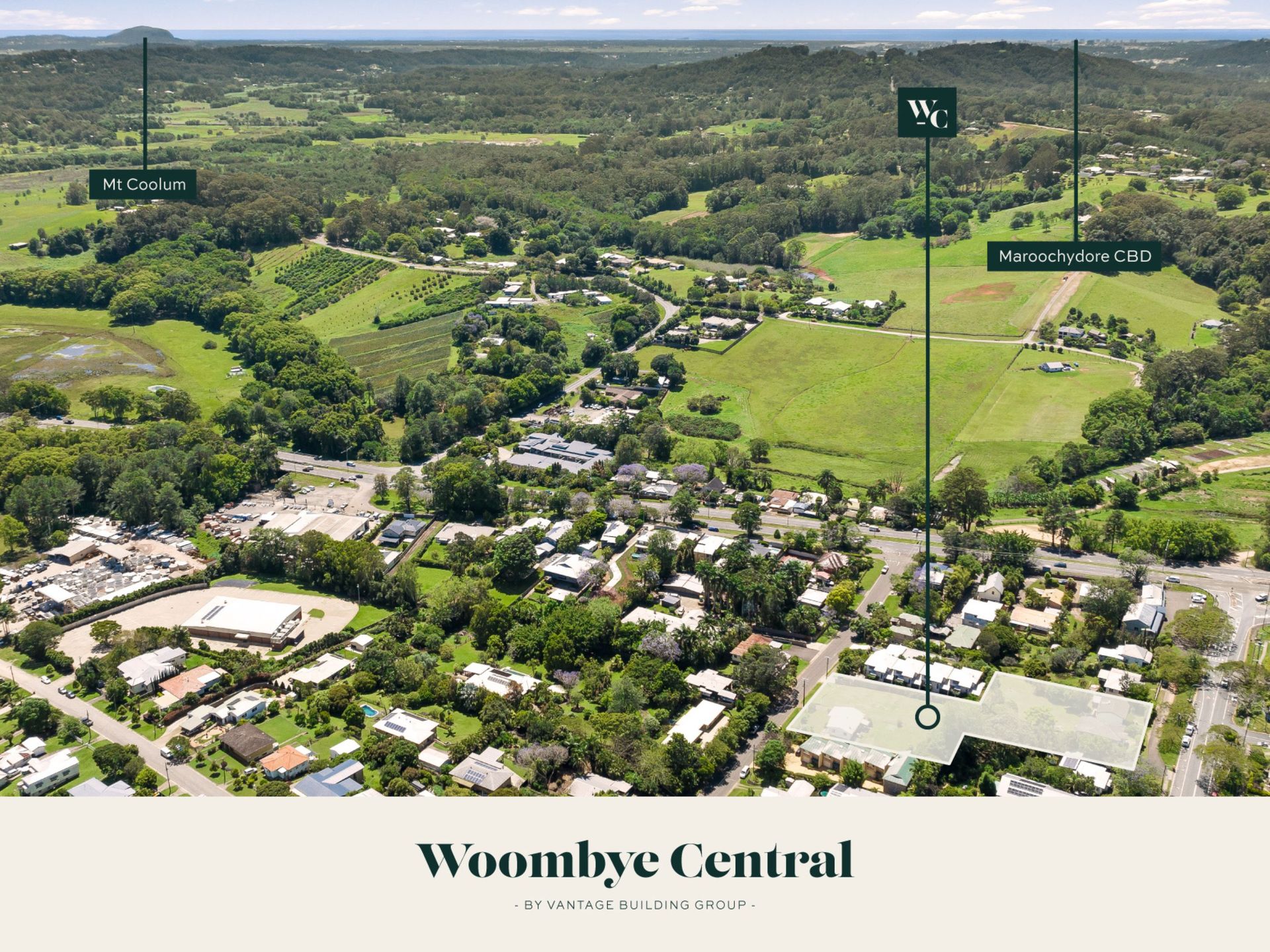 Woombye Central Estate - Woombye Aerial