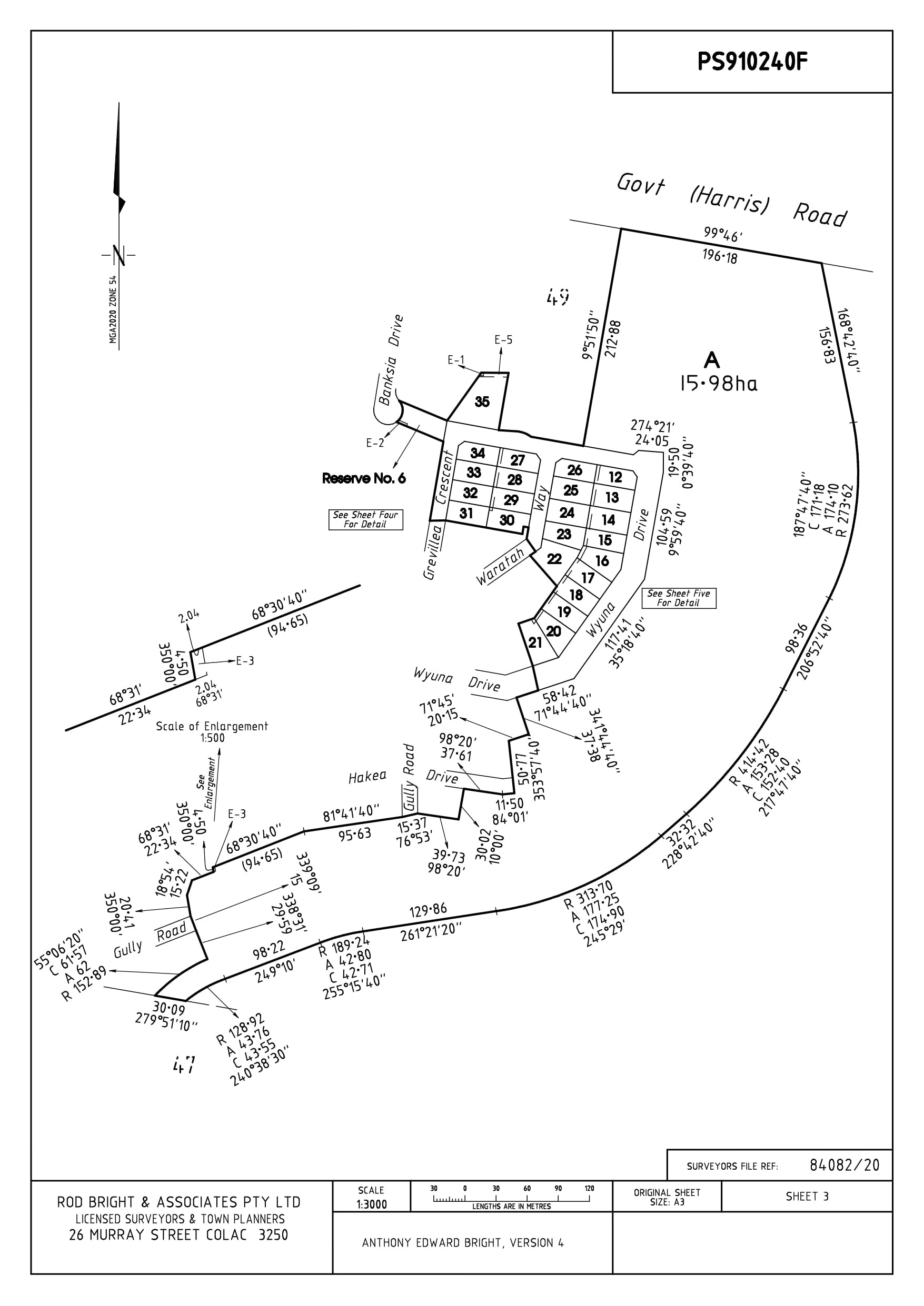 Wyuna Estate - Elliminy Masterplan