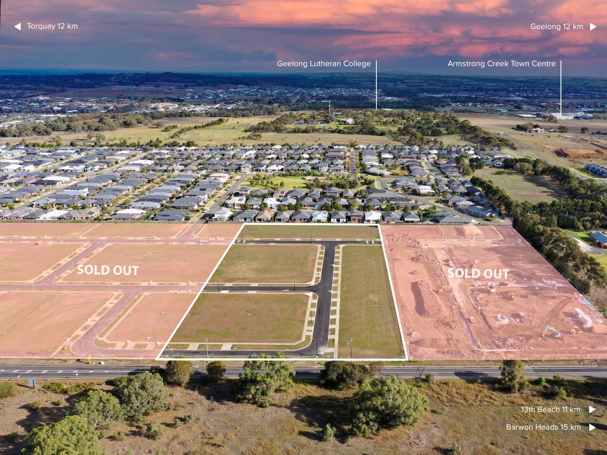 Zeal Estate - Armstrong Creek Aerial