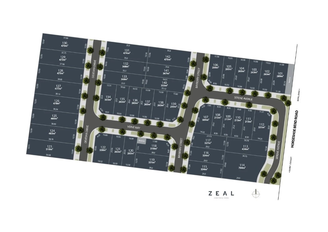 Zeal Estate - Armstrong Creek Masterplan
