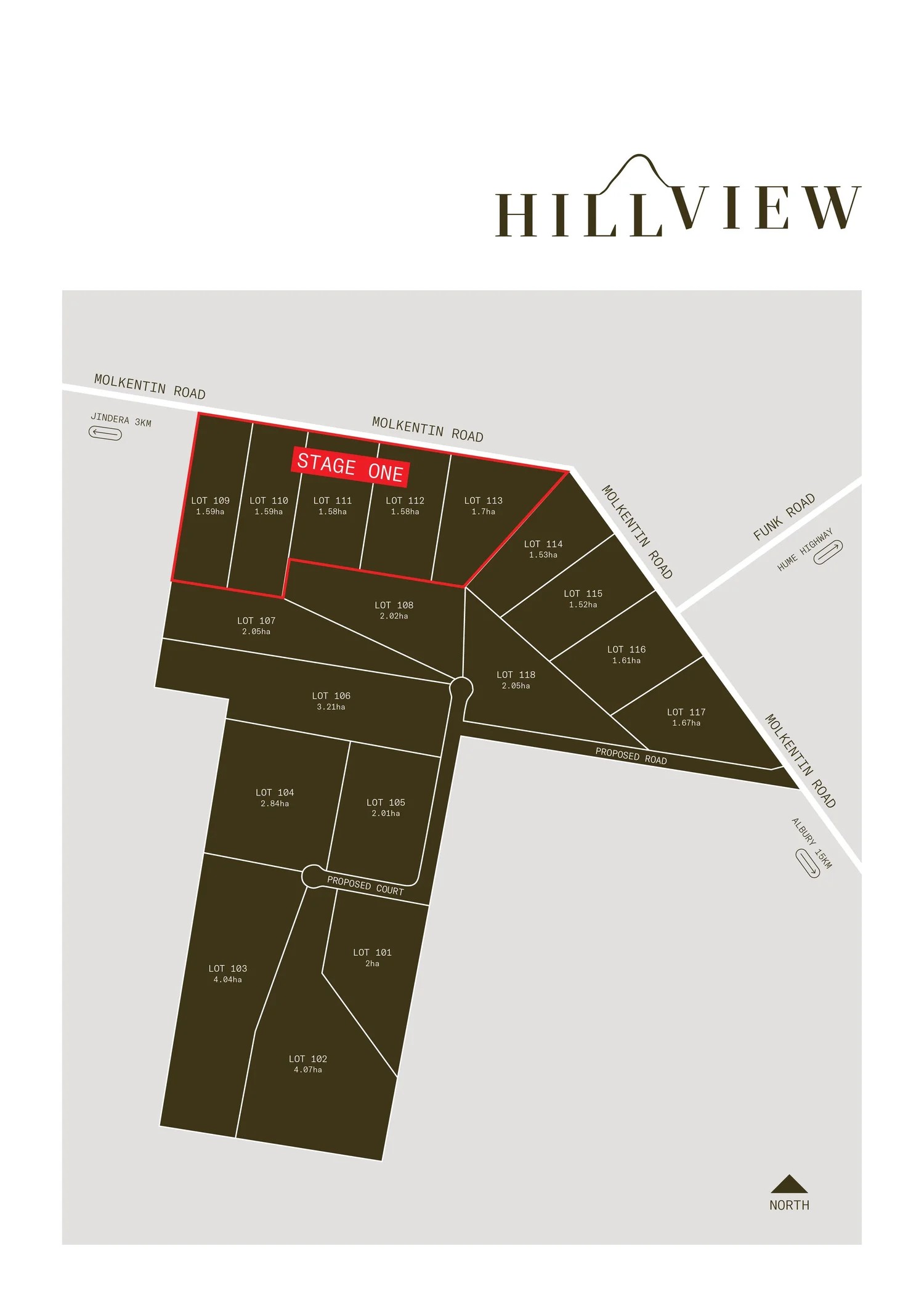 Hillview Estate - Jindera Masterplan