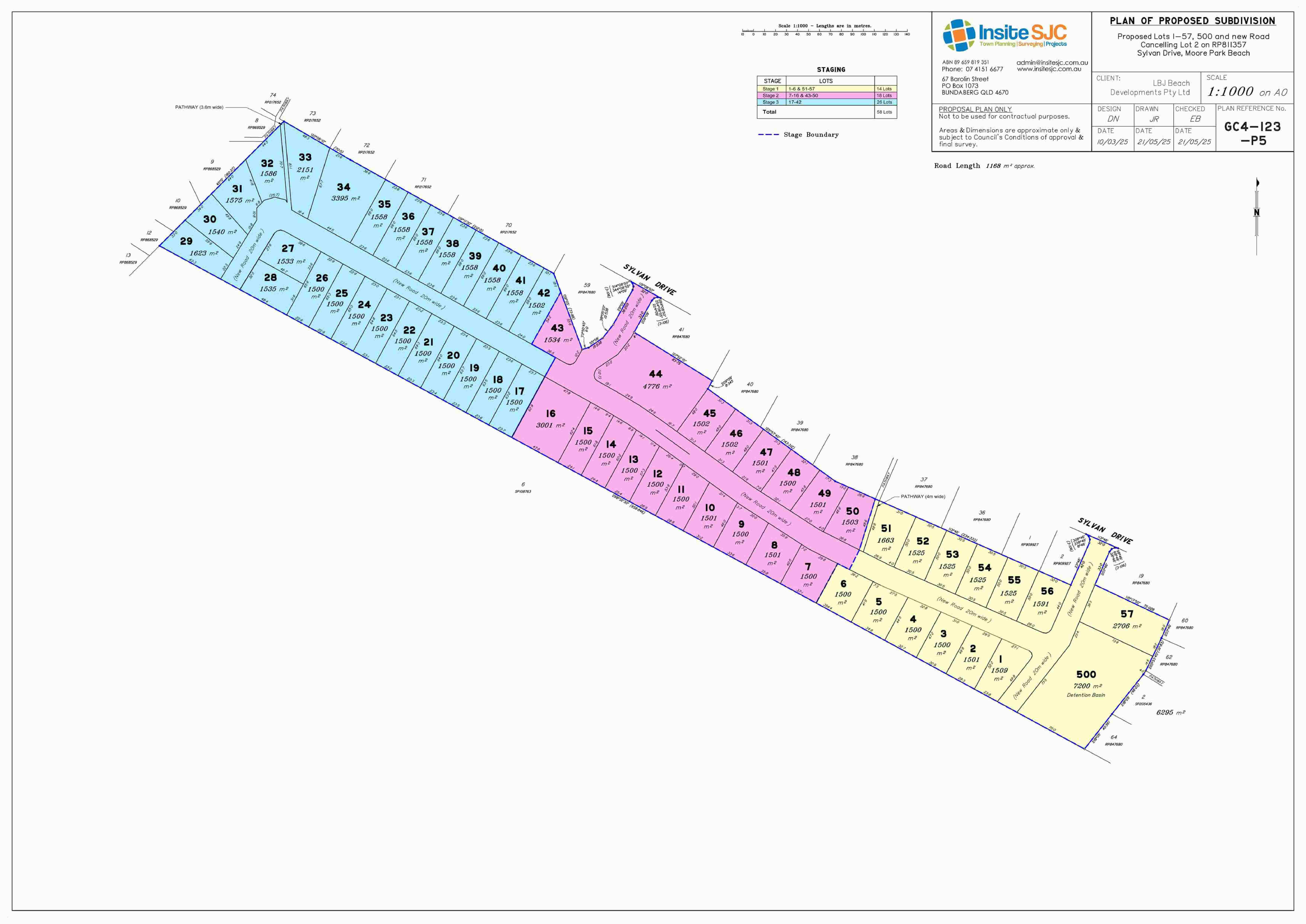 Sylvan Drive - Moore Park Beach Masterplan