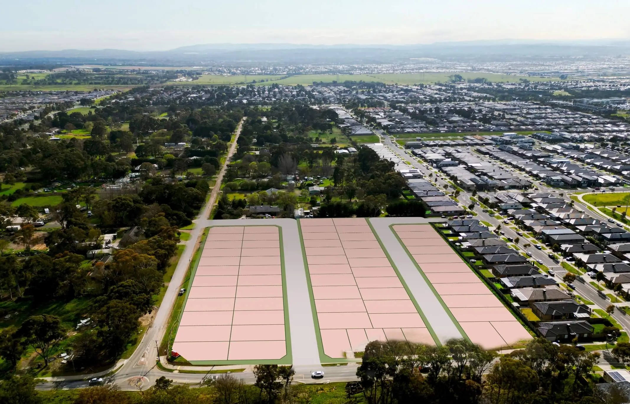Heatherfield Estate - Cranbourne East Aerial