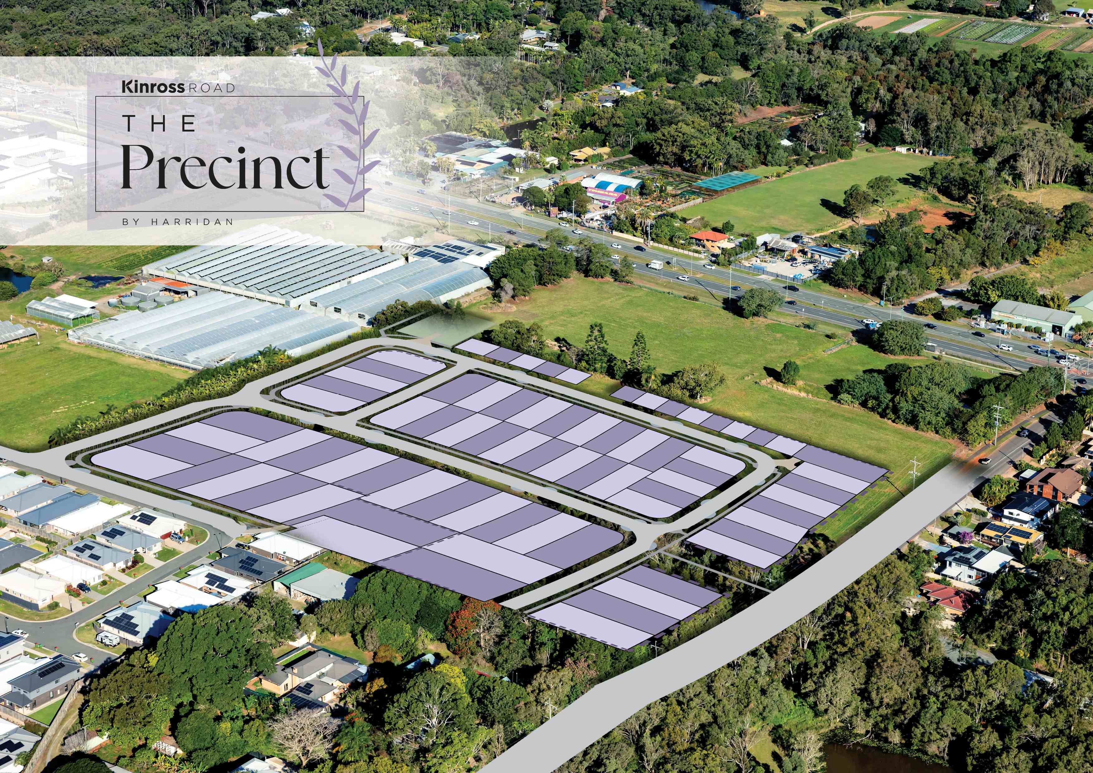 Kinross Road The Precinct Estate - Thornlands Aerial