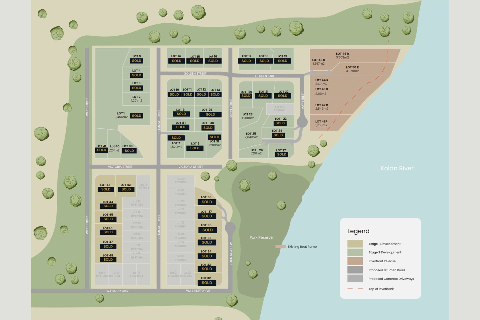 Golden River Estate - Miara Masterplan