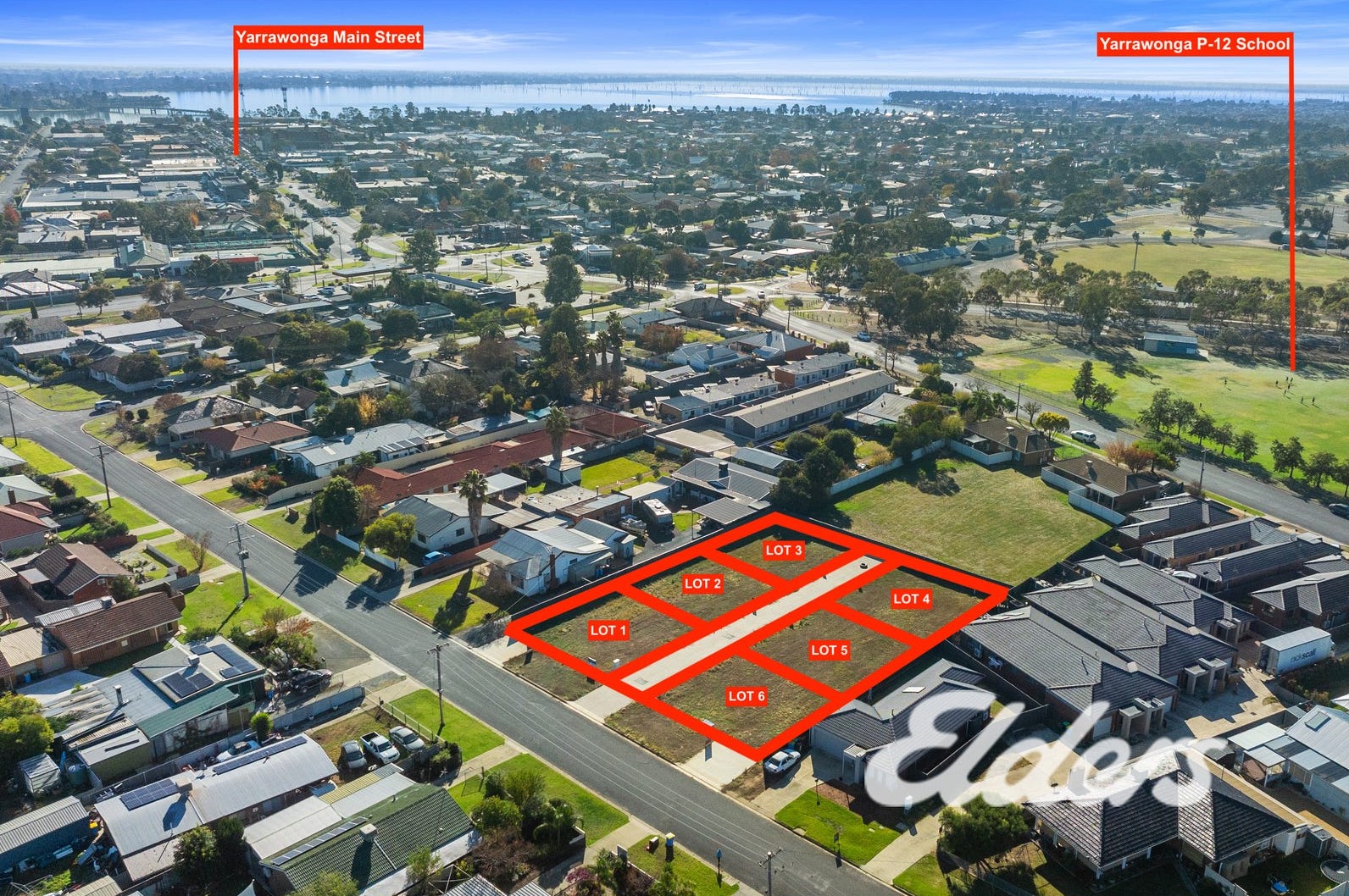 16 Duffield Street - Yarrawonga Aerial