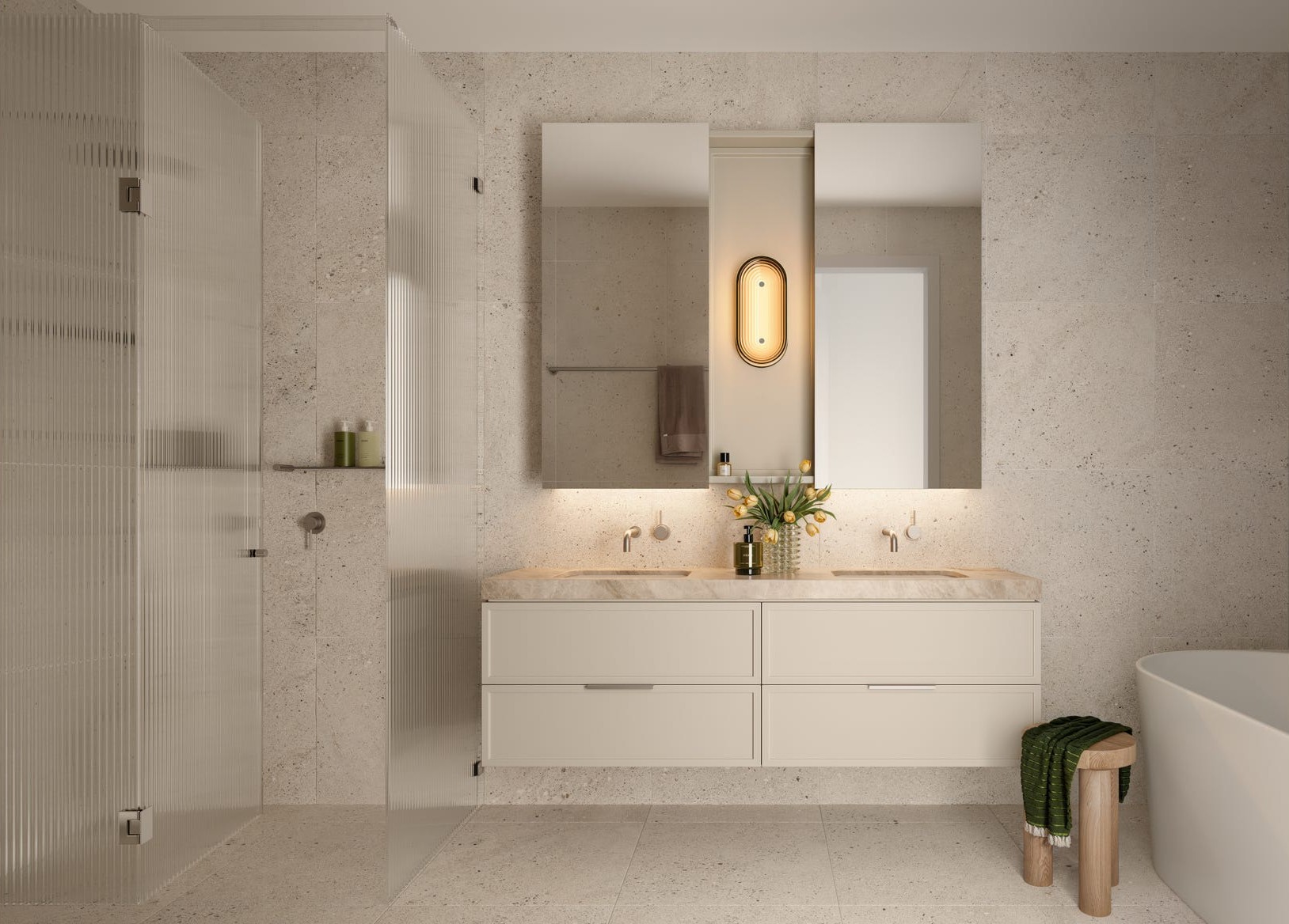 Parring Collection Townhomes - Balwyn Bathroom