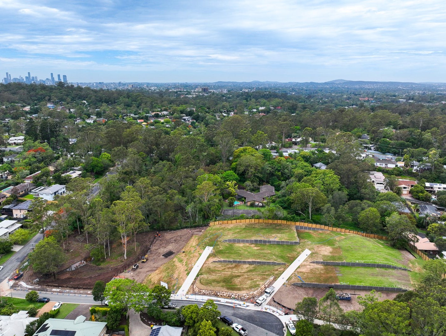 Satinwood Estate - Chapel Hill Aerial