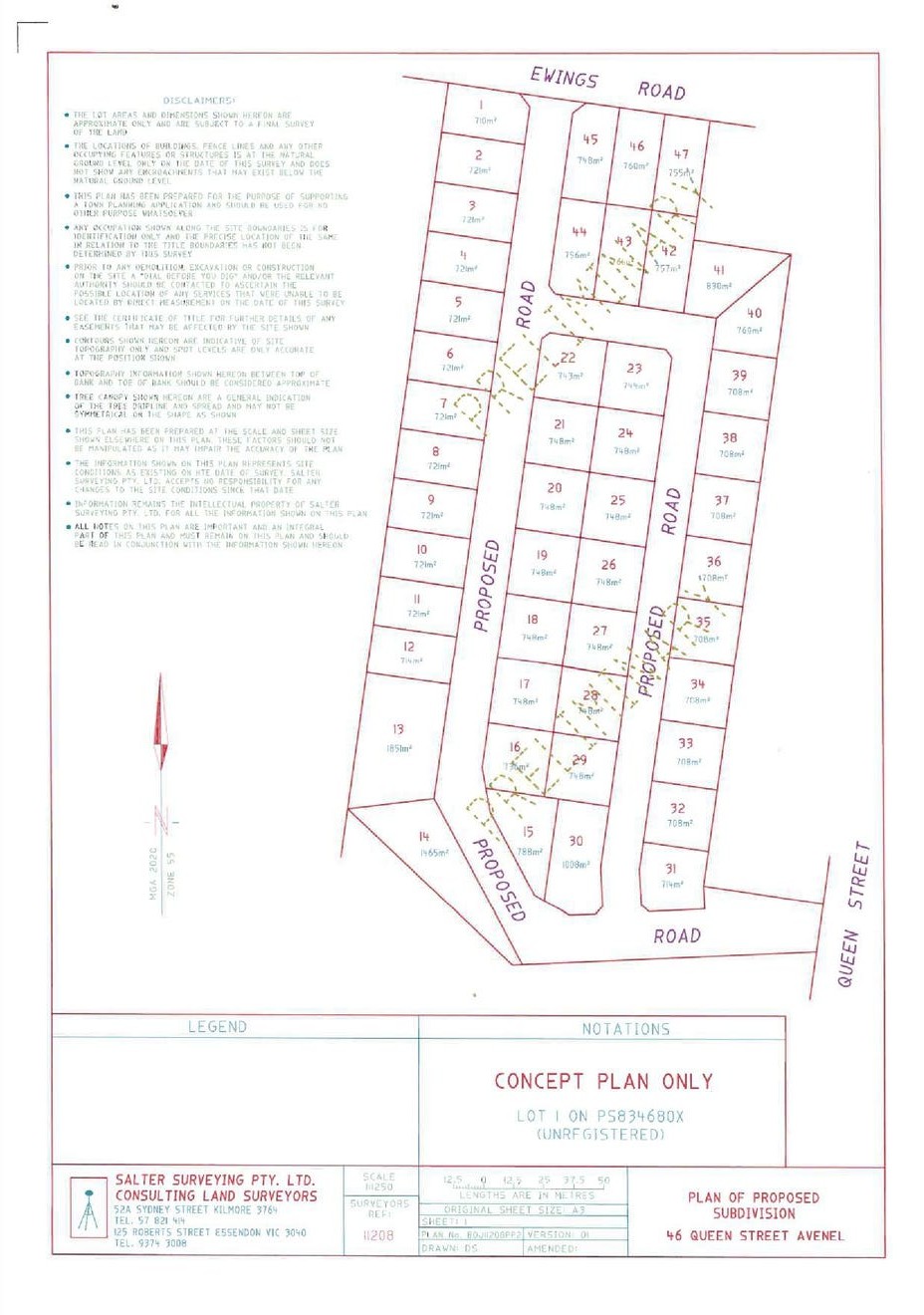 46 Queen Street - Avenel Masterplan