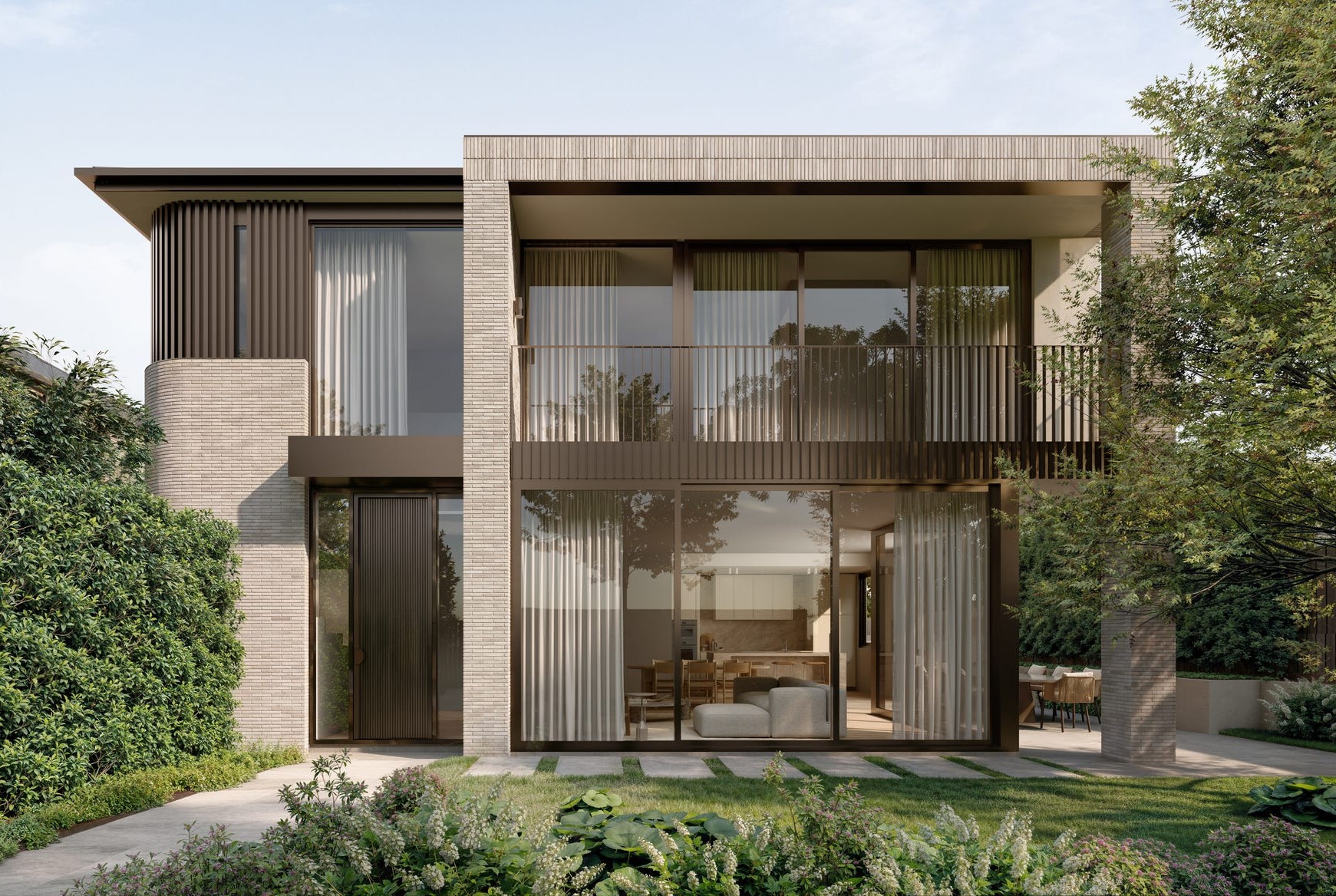 Parring Collection Townhomes - Balwyn Render