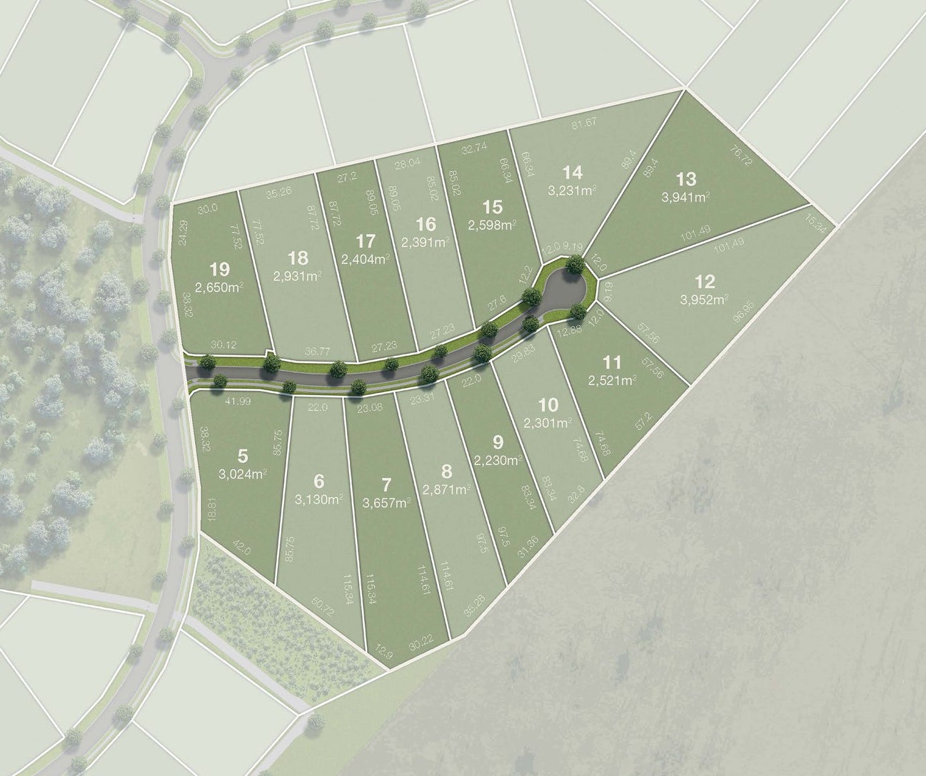 Burrum Park Estate - Burrum Town Release Map