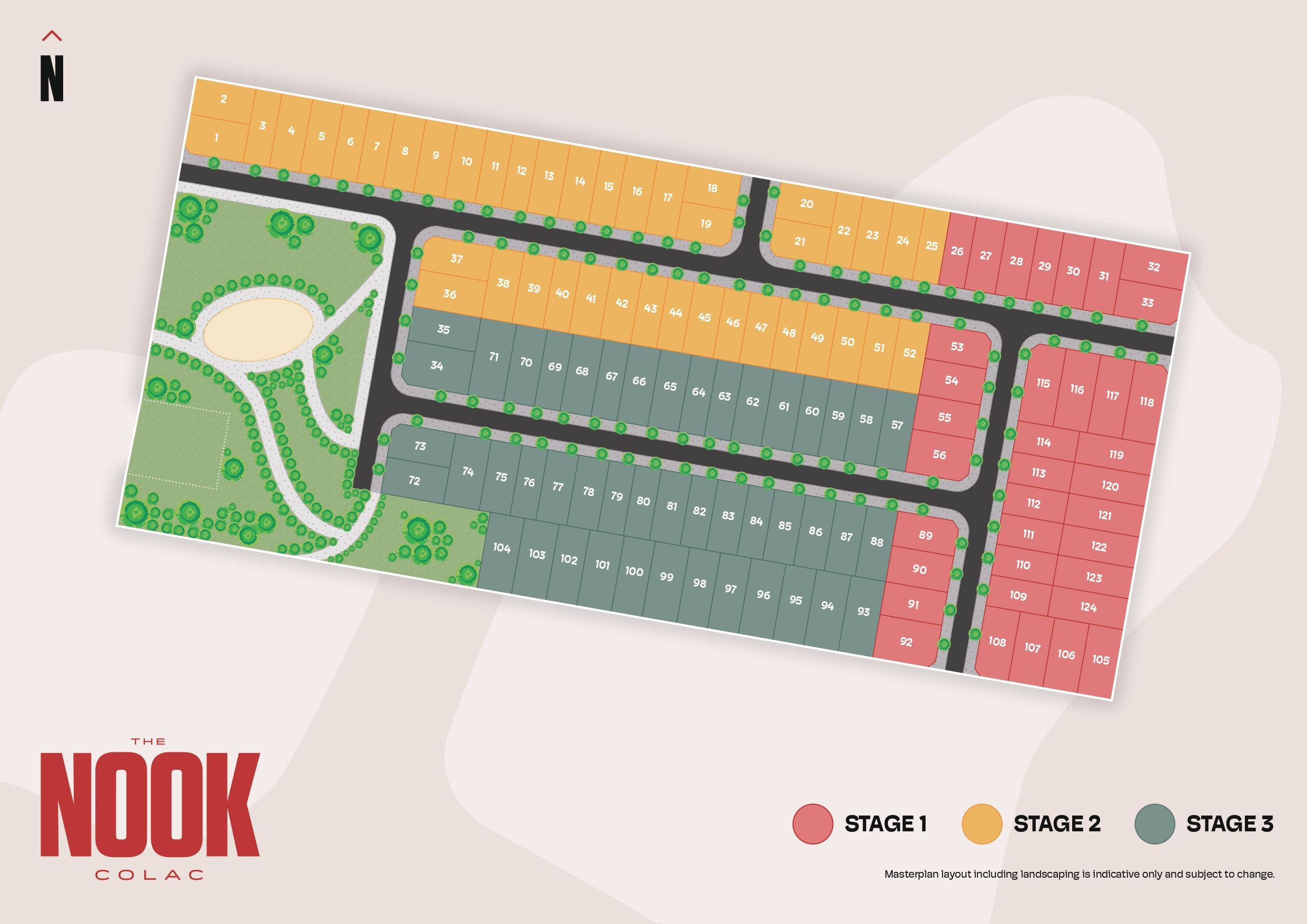 The Nook Estate - Colac Masterplan