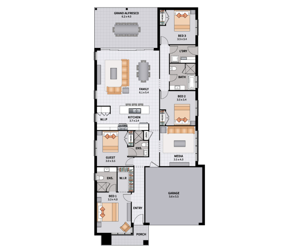 Wyndham Four Guest 24 Flip Zero