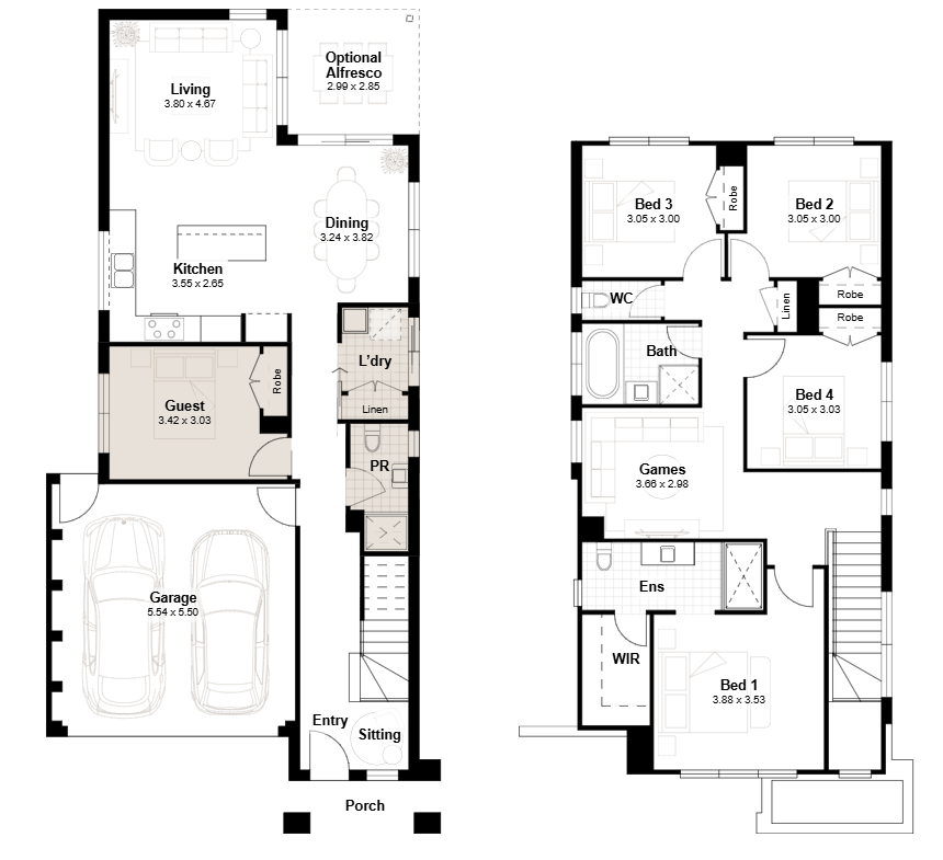 Carisbrook 24 - Guest Suite