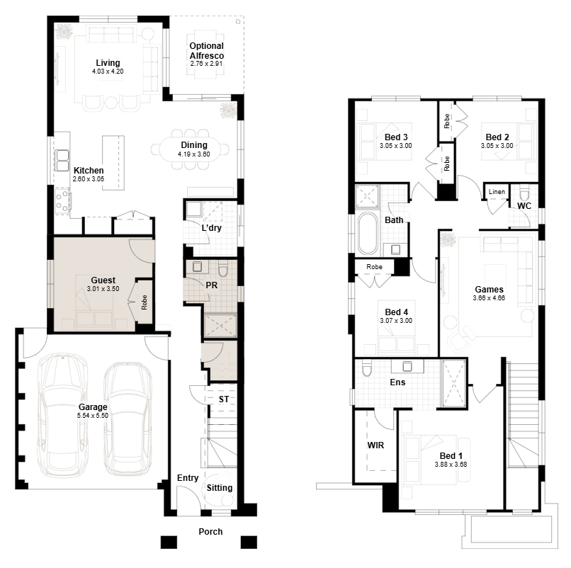 Carisbrook 26 - Guest Suite
