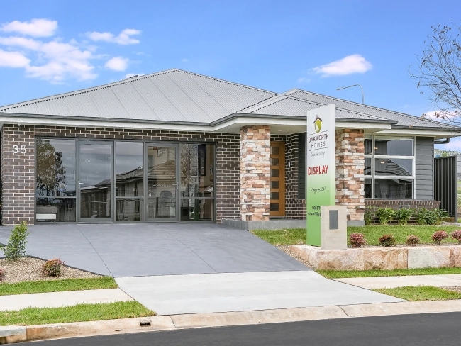 Cypress by Oakworth Homes Façade